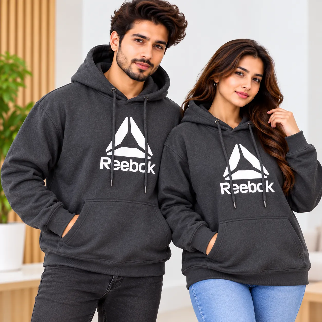 Dark Gray Export Quality Fleece Unisex Hoodie