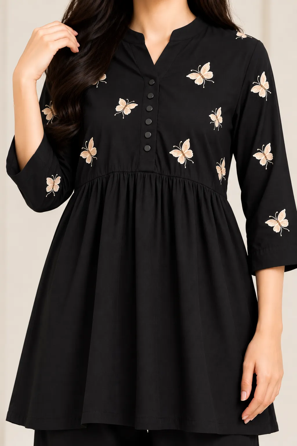 Cotton Lawn Kurti - Style 07