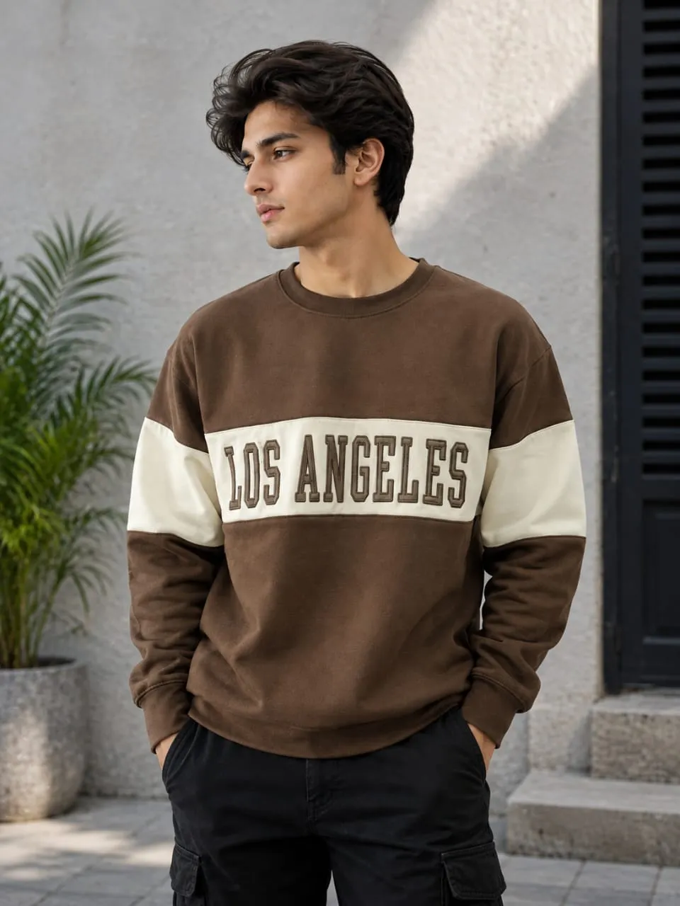 Los Angeles Colorblock Sweatshirt