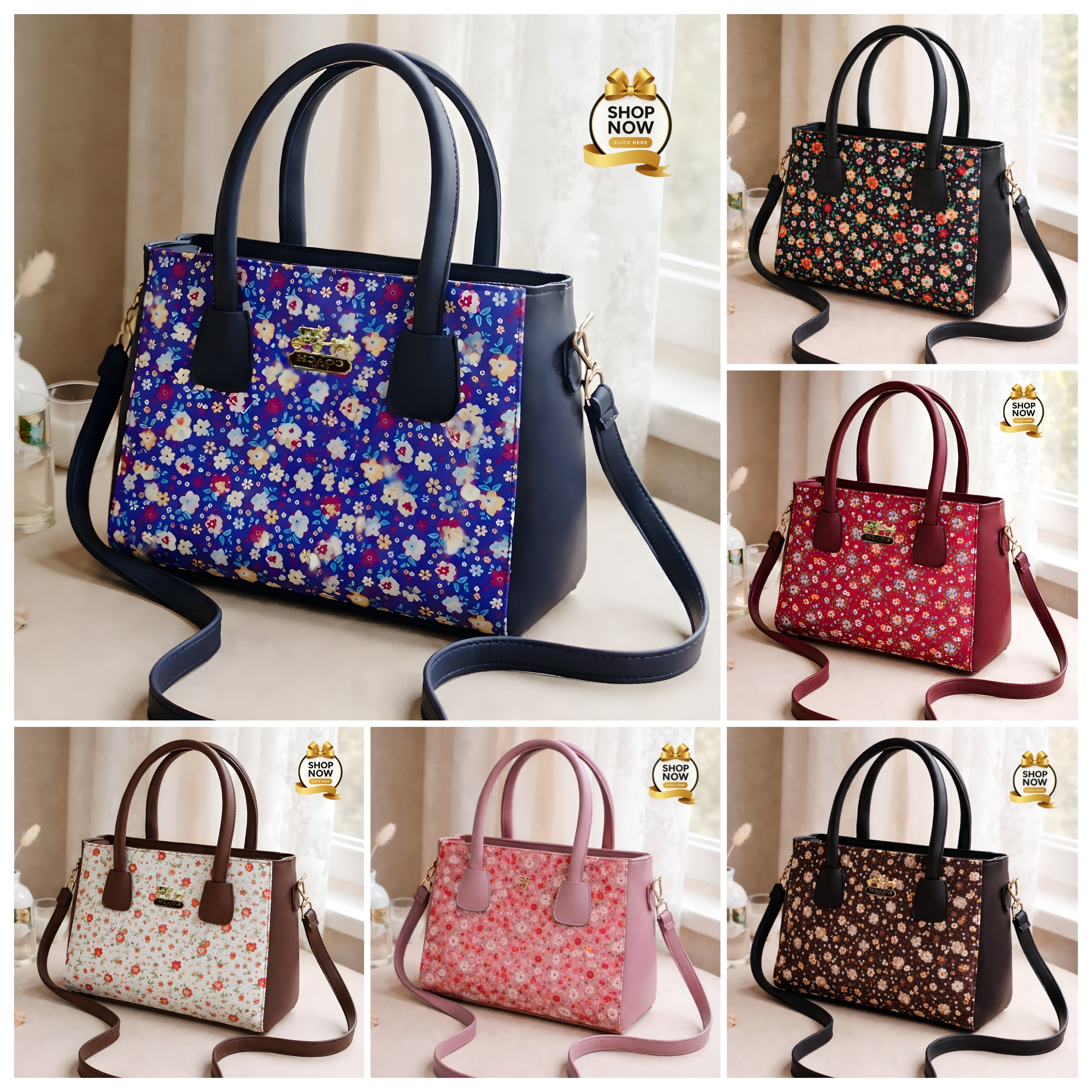 Coach high quality BAG With Unique Handle FOR GIRLS