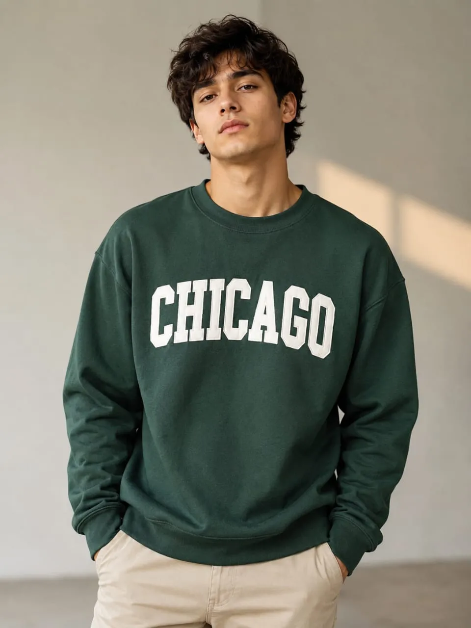 Chicago Forest Green Sweatshirt