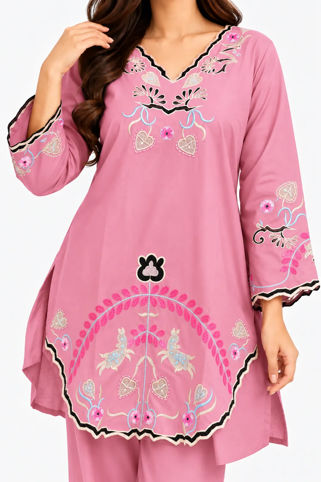 Cotton Lawn Kurti - Style 10